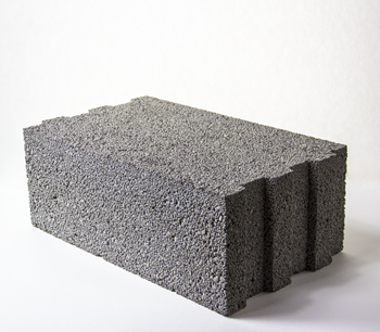 Керамзитобетонные блоки строительные "Термокомфорт" полнотелые шириной 300 мм